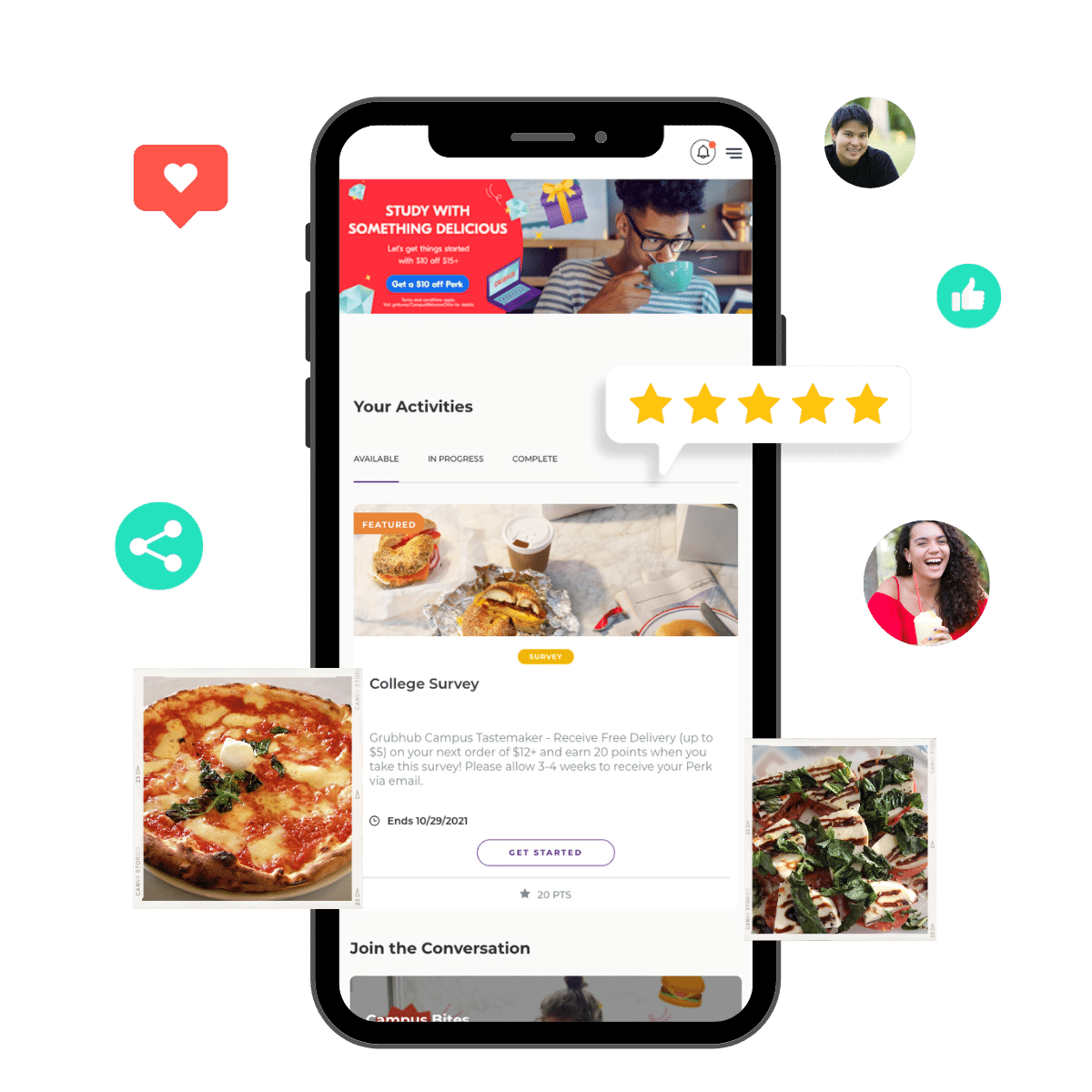 Grubhub community