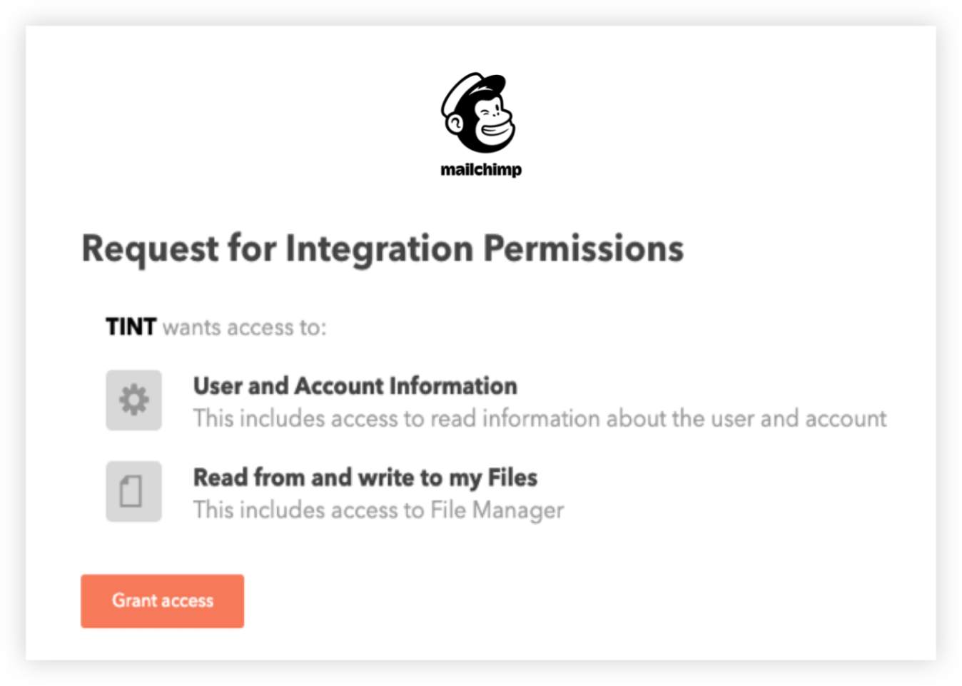 Mailchimp Integration